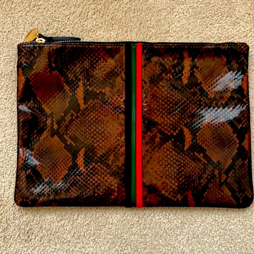 Clare V. Limited Edition Python Clutch - image 1